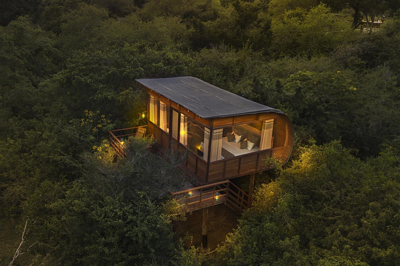Hotel Leopard Nest - Glamping In Parque nacional Yala Exterior foto