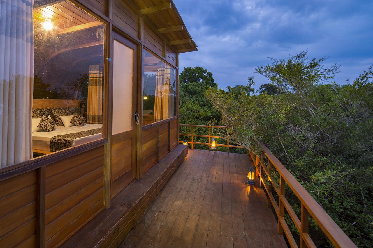 Hotel Leopard Nest - Glamping In Parque nacional Yala Exterior foto
